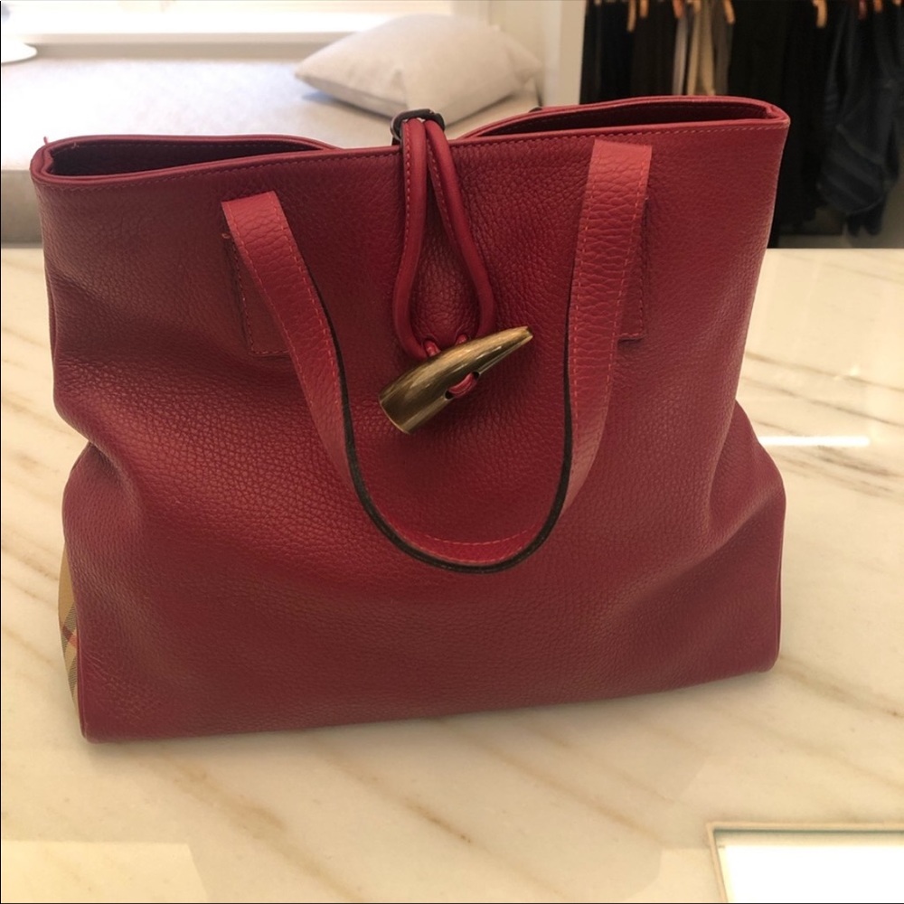 Vintage Burberry tote